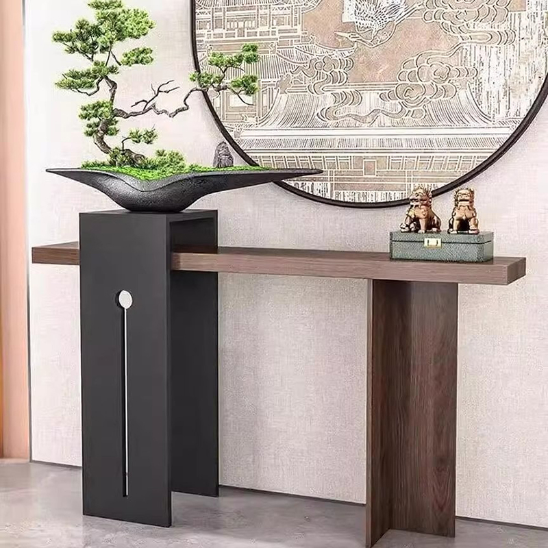 Desk Setup Minimalist - Chińskie klasyczne konsole Rustykalne unikatowe cienkie