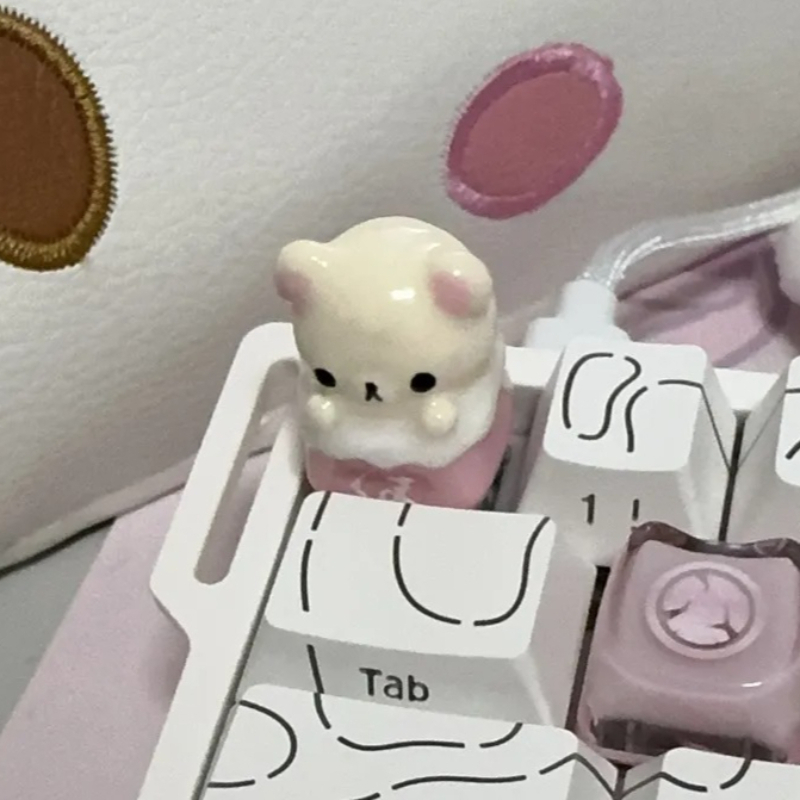 Desk Setup Gifts - Klawisze Kawaii Rilakkuma, Rilakkuma, Artystyczne Klawisze