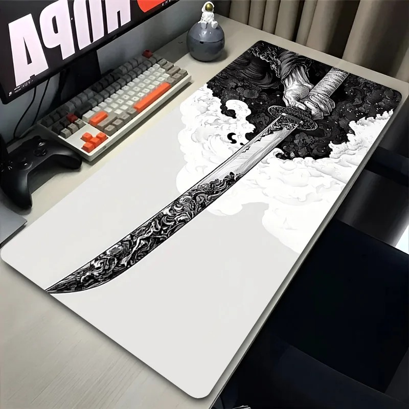 Desk Setup Katana - Podkładka pod mysz w kształcie japońskiego