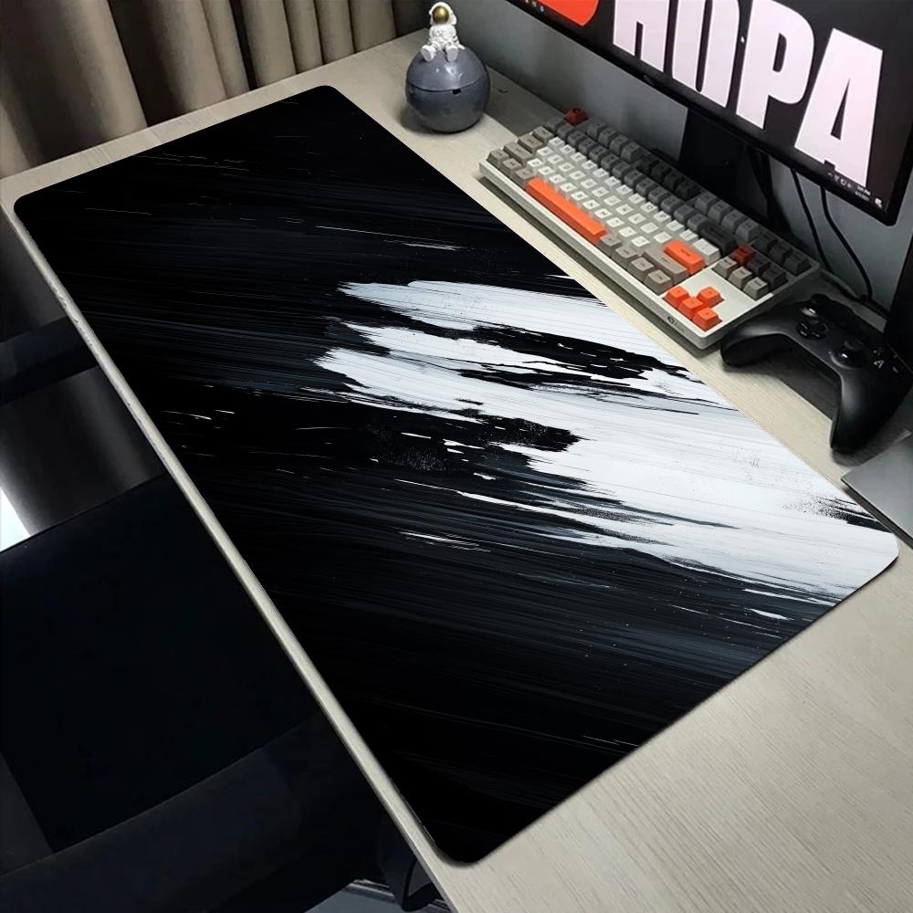 Desk Setup In Office - Abstrakcyjna, płynna podkładka pod mysz do