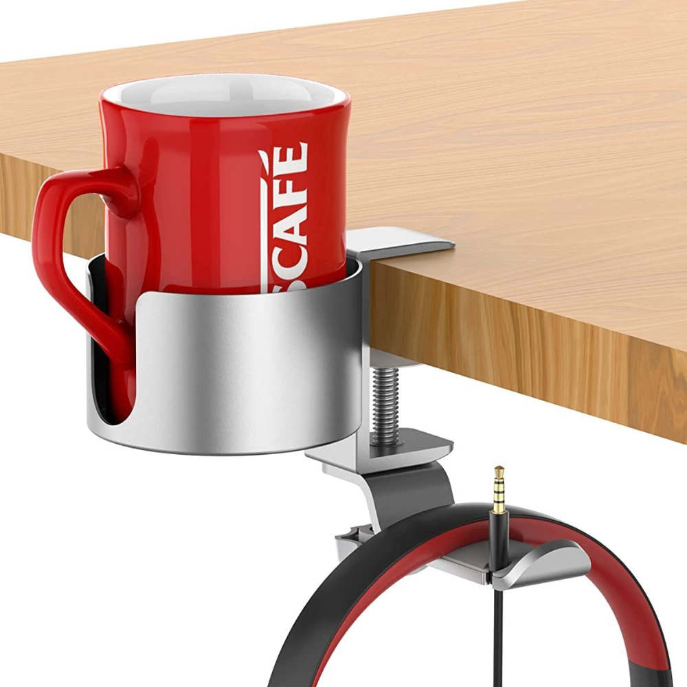 Desk Setup Office - 360 ° Obrotowy uchwyt na słuchawki