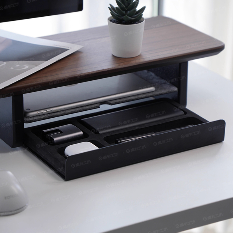 Podstawka pod monitor z szufla – Desk Setup Office recenzja i cena