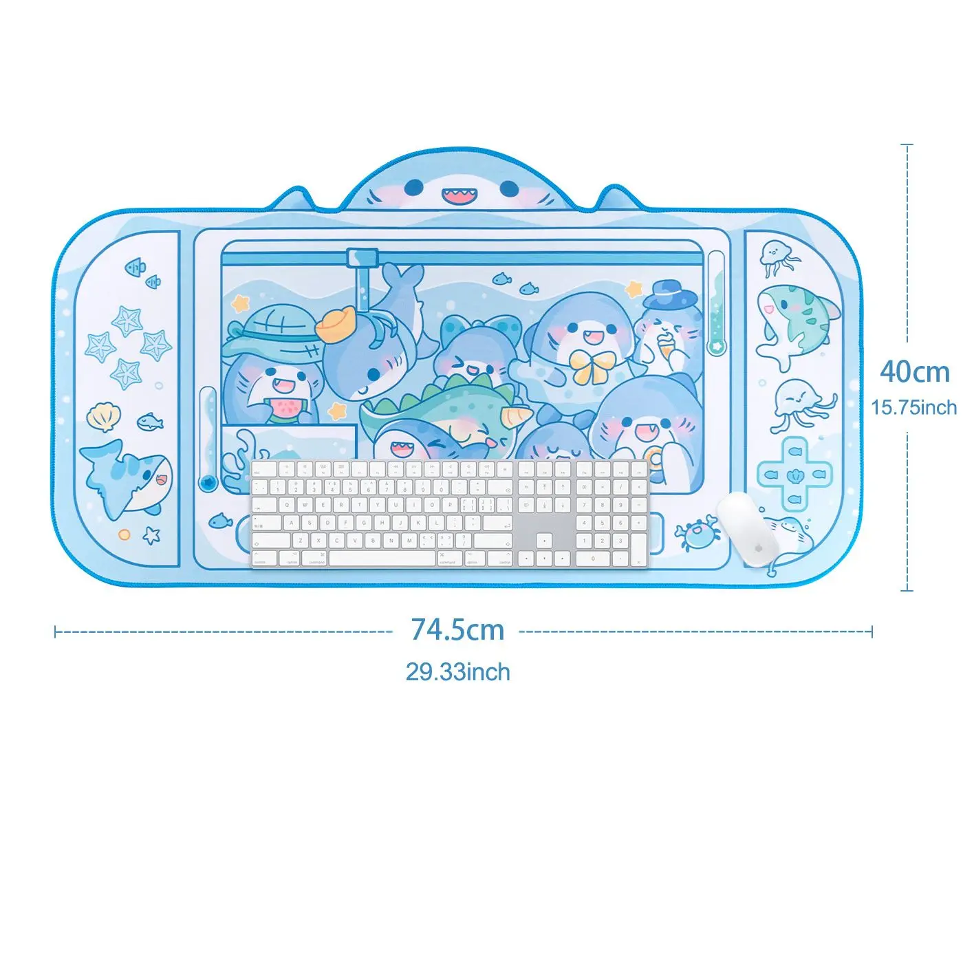 Bardzo Duża Gumowa Podkładka P – Desk Setup Cute recenzja i cena