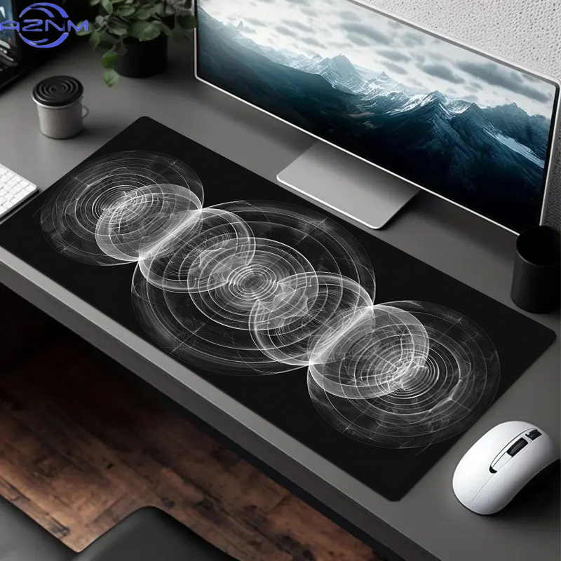 Duża czarno-biała podkładka po – Desk Setup Workspace recenzja i cena