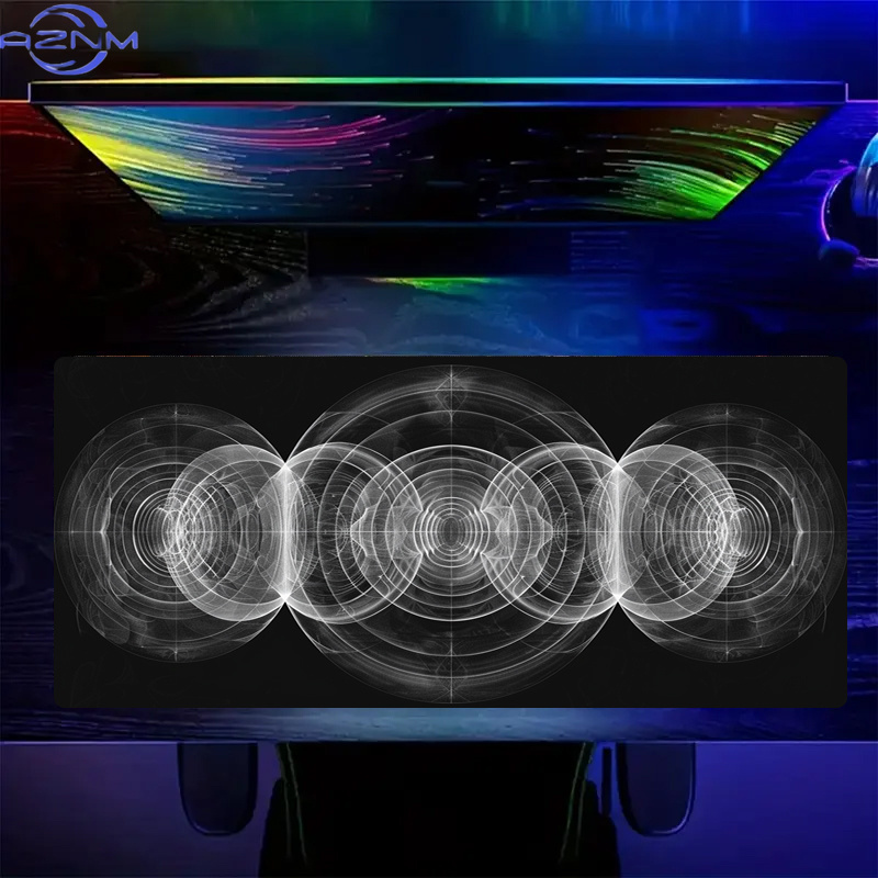 Duża czarno-biała podkładka po – Desk Setup Workspace recenzja i cena