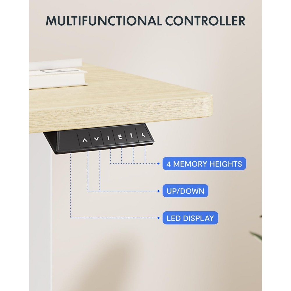 Elektryczne biurko stojące FLE – Desk Setup Workspace recenzja i cena