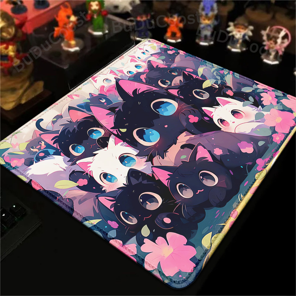 18x22cm mały dywanik czarny ko – Desk Setup Blue recenzja i cena