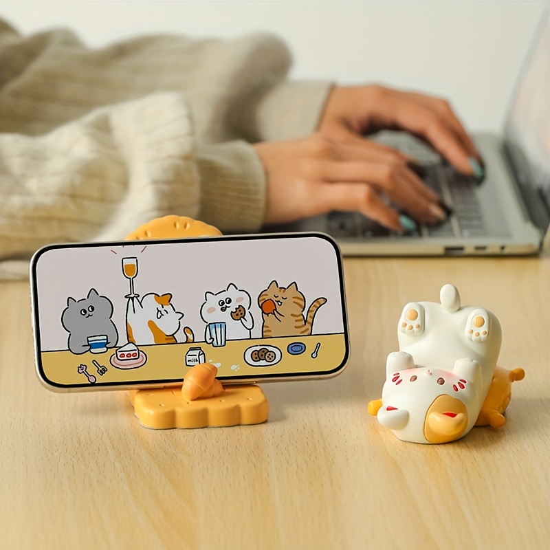 Uroczy stojak na telefon w ksz – Desk Setup Cute recenzja i cena