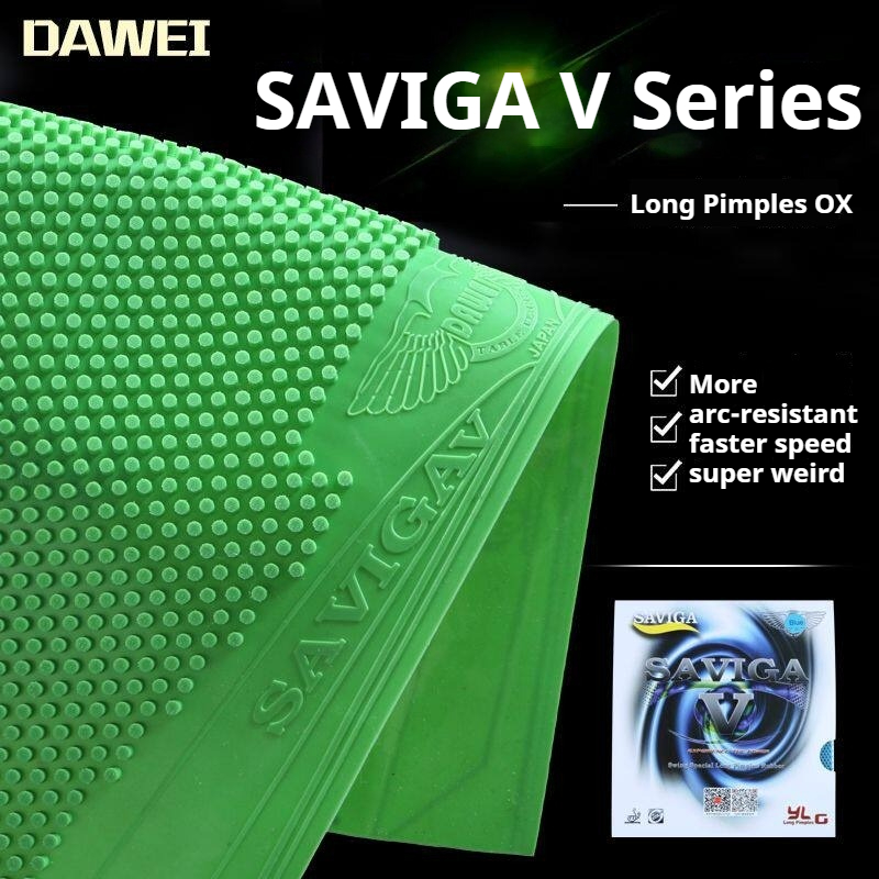 Guma do tenisa stołowego DAWEI – Desk Setup Green recenzja i cena