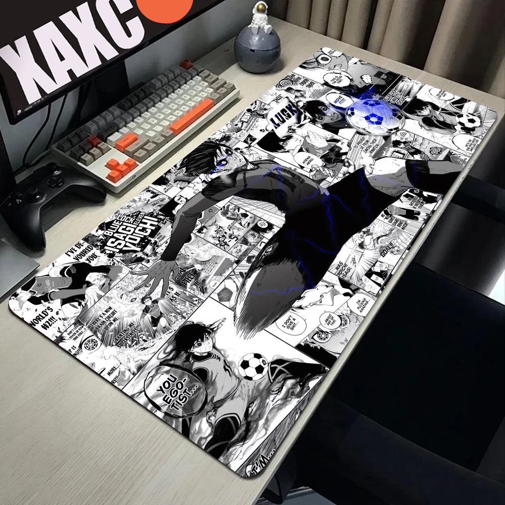 Podkładka pod mysz anime czarn – Desk Setup Blue recenzja i cena