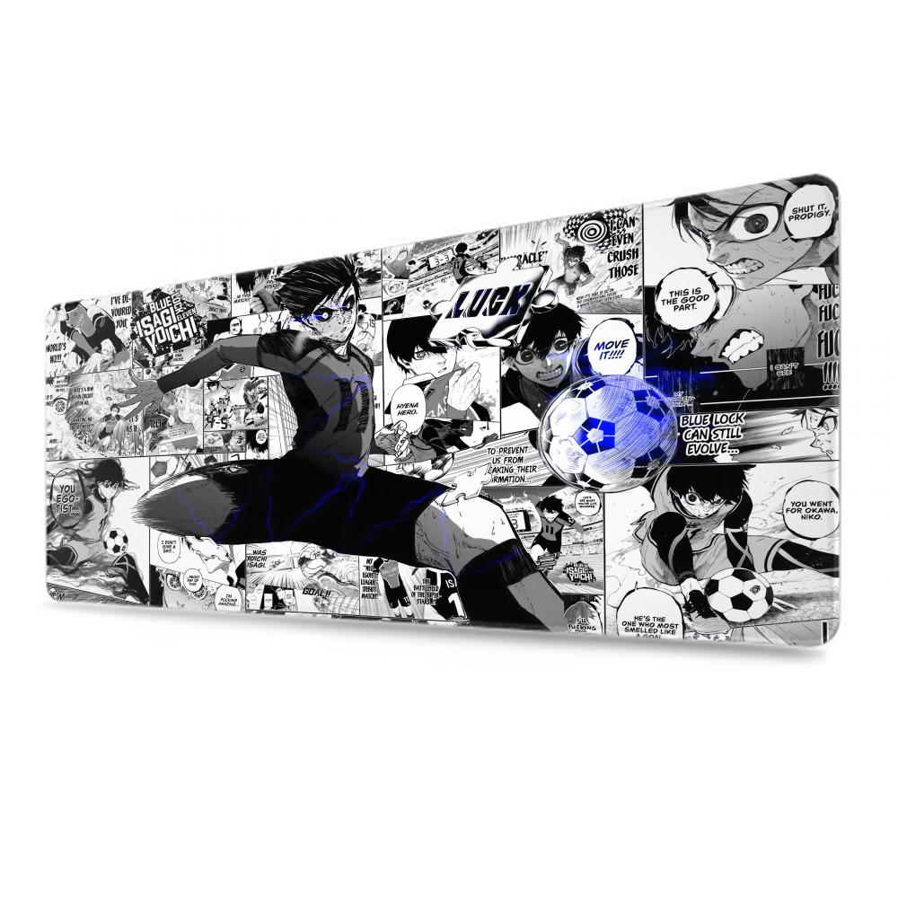 Podkładka pod mysz anime czarn – Desk Setup Blue recenzja i cena