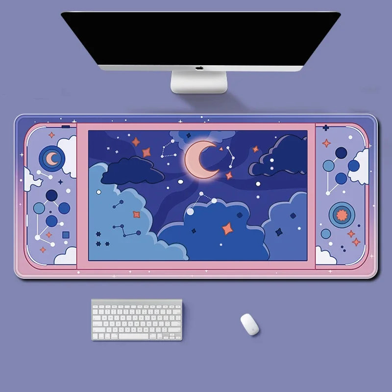 Moon and Stars Duża podkładka  – Desk Setup Office recenzja i cena