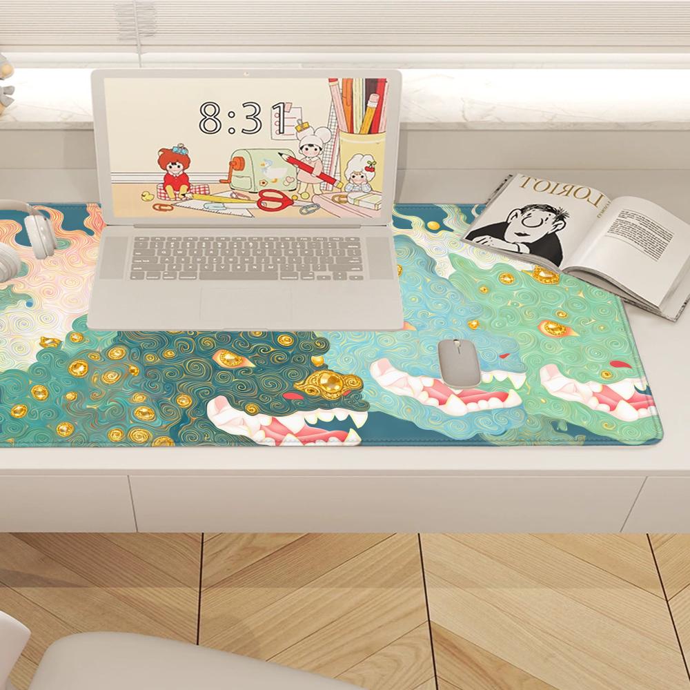 HYBXAXC Mythic Dragon Desk Mat – Desk Setup Workspace recenzja i cena