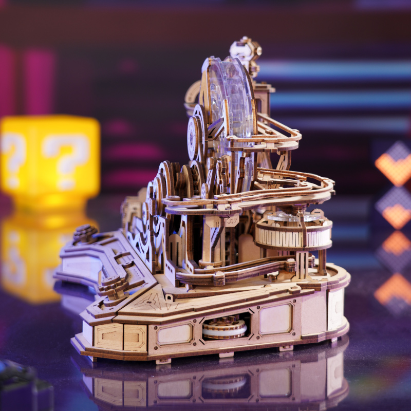 Robotime Rokr Pinball Model Ge – Desk Setup Gear recenzja i cena