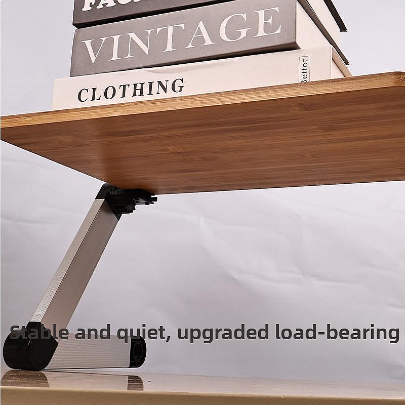 Regulowany bambusowy stolik do – Desk Setup Books recenzja i cena