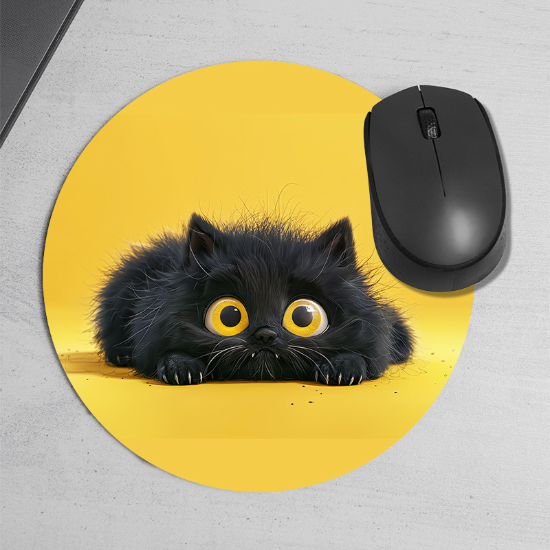 Okrągła podkładka pod mysz z u – Desk Setup Office recenzja i cena